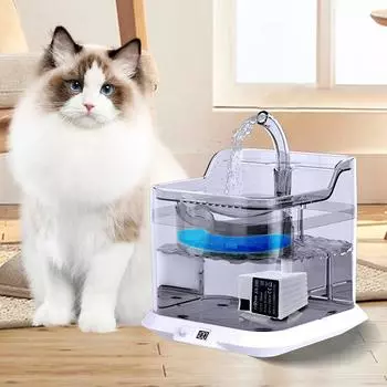 Диспенсер для воды для домашних животных, 3 л, интеллектуальный циркуляционный диспенсер для воды 5 В, USB, автоматический диспенсер для воды для домашних животных, кошек, автоматические миски для напитков