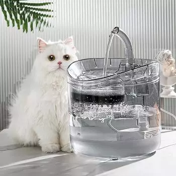 Диспенсер для воды для кошек с автоматическим циркулирующим потоком Диспенсер для воды для кошек Миска для воды Кормушка для домашних животных Smart Supplies 15.5*15.5*16.5cm