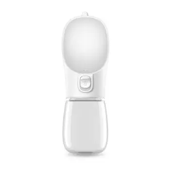 Диспенсер для воды для собак 350 мл/550 мл, портативные принадлежности для кормления водой для домашних животных, для кемпинга 350ML White