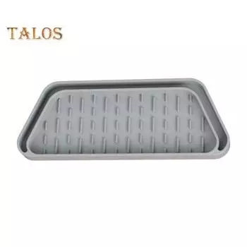 Диспенсер для воды, гибкая мягкая быстросохнущая губка, поднос для мыла, защитная подушка для столешницы для кухонного бара чёрный