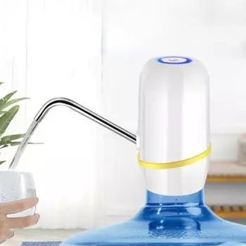 Диспенсер для воды USB перезаряжаемый электрический водяной насос пищевой компактный размер портативный автоматический насос для бутылок с питьевой водой