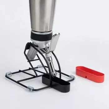 Диспенсер для взбитых сливок с перевернутой подставкой, пистолет для украшения тортов, сифон, универсальный набор инструментов для чистки, подходящий для различных стилей