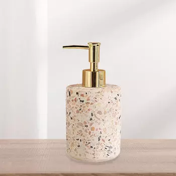 Диспенсер для жидкого мыла, контейнер для мытья рук, пустая бутылка с насосом для мытья тела Silver pump head