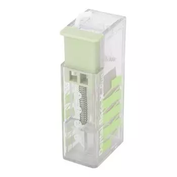 Диспенсер для зубной нити Автоматически выдвигающийся Маленький Портативный Чехол для зубочисток с 10 нитями для путешествий, отеля