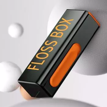 Диспенсер для зубной нити, содержащий 10 шт., коробка для хранения зубной нити, автоматический многоразовый набор для гигиены полости рта, выбор нити