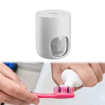 Диспенсер для зубной пасты, автоматический выдавливатель, органайзер, практичный держатель