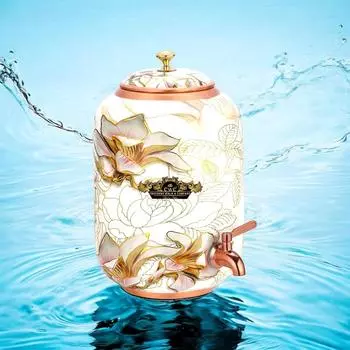 Диспенсер из чистой меди Meena Gold Finish (8 литров)