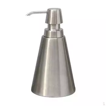Диспенсеры для мыла на столешницу с насосом из нержавеющей стали, устойчивым к ржавчине, /Дозатор мыла для кухни Silver 450ml