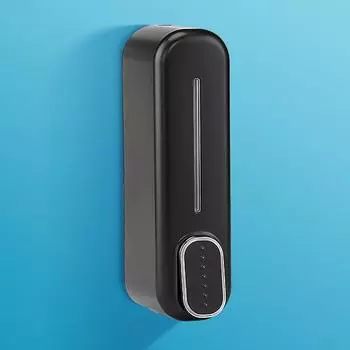 Диспенсеры для мыла настенные ABS жидкий шампунь душевой контейнер 350 мл пластиковый черный держатель для мыла для ванной комнаты туалет 18036