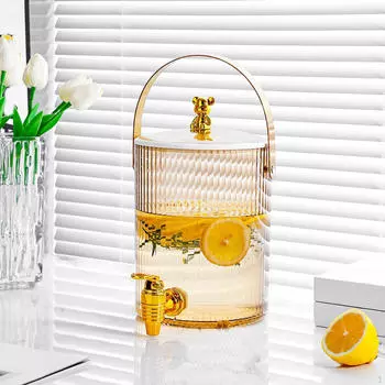 Диспенсеры для сока для холодных напитков, чайник с краном, морозильной камерой для воды или настольный, большой 3600 мл