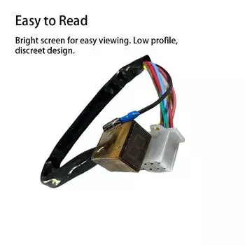 Дисплей 6 скоростей мотоцикл внедорожные дисплеи передач простая установка индикатор ремонт замена мотоциклы мотоцикл чёрный