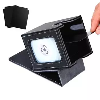 Дисплей для коллекционных карт Venssu Deck, совместимый с картой Pokemon Card 100, совместимый с двойными и тройными вертикальными картами, включает в себя 2 разделителя и 1 верхнюю часть