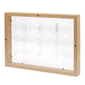 Дисплей Kenko Дисплей Приятный Дисплей Любимого Сменного Раздела Can Деревянная Рама Сделано в Японии, Рама с несколькими расположениями, Натуральный, Товары,