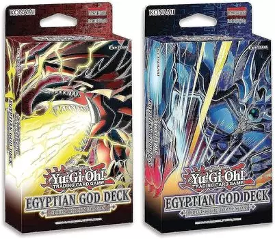 Дисплей колоды египетского бога Yu-Gi-Oh! -