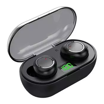 Дисплей ноутбук стерео V5.3 цифровой для светодиодных спортивных сенсорных наушников