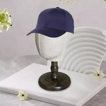 Дисплей шляпы париков с деревянным основанием-манекеном-держателем для плетения волос style A