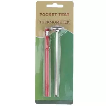 Дисплей стержня термометра почвы 127Мм нержавеющей стали диапазон 0-100 градусов Цельсия