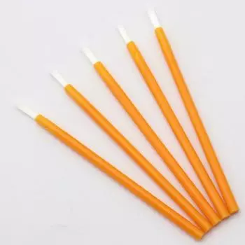 Disposable Nylon Lip Brush Lipstick Lip Glossy Wand Clean Applicator Lip Eye Shadow Gloss Brush Cosmetic Makeup Tools 50, 1 Piece, 06 AA149-06