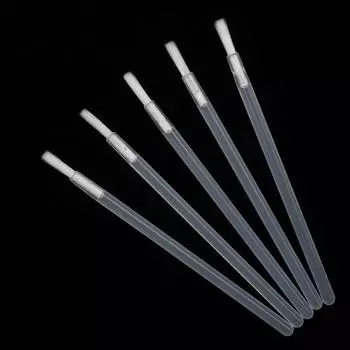 Disposable Nylon Lip Brush Lipstick Lip Glossy Wand Clean Applicator Lip Eye Shadow Gloss Brush Cosmetic Makeup Tools 50, 1 Piece, 02 AA149-02