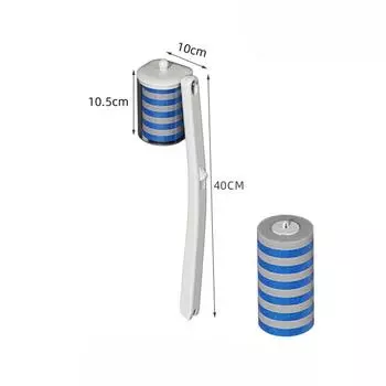 Disposable Toilet Brush Household Toilet Cleaning Brush Wall-mounted SetToilet Cleaning Brush Toilet Magic Tool Small + brush head *6