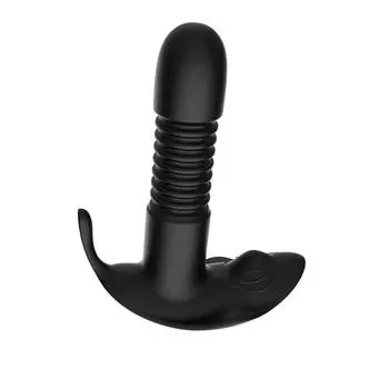 Дистанционное управление Вибрация Телескопическая одежда Женщины Невидимый снаружи Имитация пениса Мастурбация Устройство Взрослые секс-игрушки