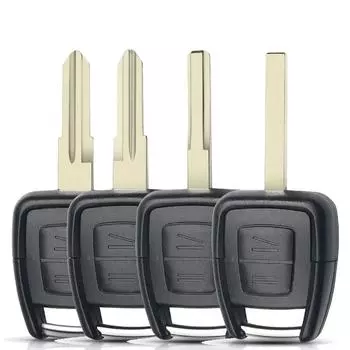 Дистанционный 2-кнопочный чехол для автомобильного ключа брелоки для Vauxhall Opel Astra Zafira Vectra Omega с лезвием HU43 HU46 YM28 HU100 HU43