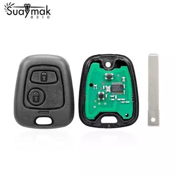 Дистанционный ключ для автомобиля Citroen C1 C2 C3, вход без ключа/433 МГц/VA2 Blade/чип ID46 7961 1pc
