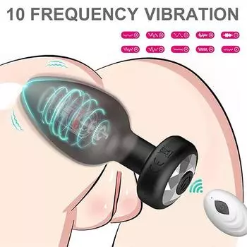 Дистанционный вибрирующий фаллоимитатор точки G, вибратор, массаж простаты, влагалище, секс-игрушки для мужчин и женщин