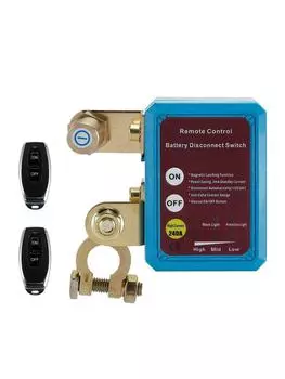 Дистанционный выключатель аккумулятора, 12 В/24 В 240 А выключатель аккумулятора автомобиля с цифровым дисплеем для автомобилей внедорожников минивэнов пикапов