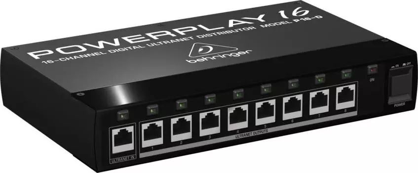 Дистрибьютор для Behringer P16, совместимый со стандартом Ultranet P16-D
