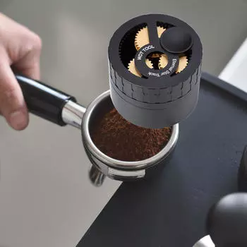 Инструменты для распределения эспрессо, набор из 10 кофе-игл и дозирующих воронок 51mm