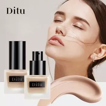 Ditu High Coverage Long-Lasting Liquid Foundation Легкая, стойкая, не темная, увлажняющая, безупречная, освежающая и контролирующая жирность 30ml