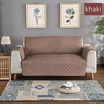Диван для гостиной на 1/2/3 места, домашний диван в скандинавском стиле, однотонный коврик для домашних животных и кошек, нескользящий водонепроницаемый тканевый чехол, матовый коврик 1seats 55x196cm