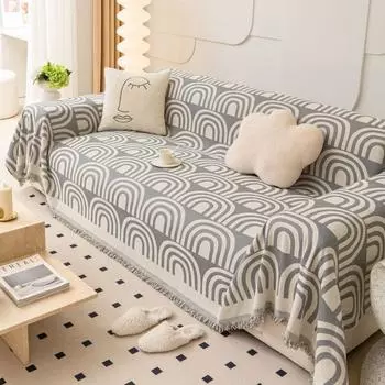 Диван для пары, арка, мягкий чехол, диван, полотенце, одеяло, коврик для кемпинга, пикника, пледы, одеяла для гостиной 180x130