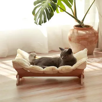 Диван для сна для кошек Товары для животных Моющийся удобный дышащий теплый матрас-гнездо для кошек