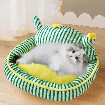 Диван-кровать для домашних животных, мебель для домашних животных с противоскользящим дном, гнездящиеся кровати для маленьких собак