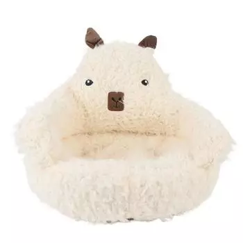 Диван-кровать для домашних животных, теплый хлопок, полипропилен, удобный, моющийся, расслабляющий, зимний, для кошек, щенков и котят