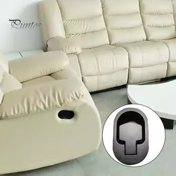 Диван-кровать, откидные кресла, ручки, рычаги, детали, фурнитура, нержавеющая, устойчивая к коррозии, простая установка, ручки чёрный