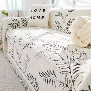 Диван-полотенце для гостиной, прямой ряд, чехол для дивана, пылезащитный чехол, цельный чехол для дивана, тканевое одеяло, все включено 180*130cm
