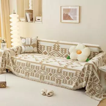 Диван Шенилл Диванное полотенце Всесезонный Универсальный Противоскользящий Чехол для Дивана Для Гостиной Пылезащитный Защитный Чехол Для Мебели 180x130cm 1pc