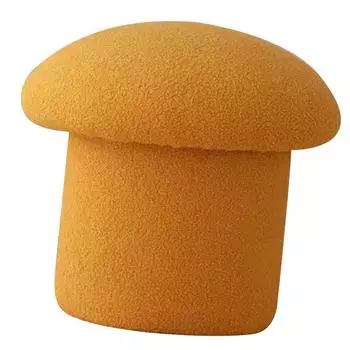 Диван-скамья, простая современная эластичная удобная мягкая круглая сосновая деревянная табуретка для ног для украшения дома белый