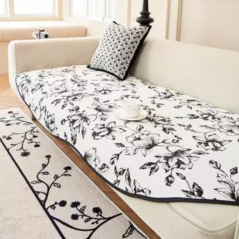 Диванная подушка неправильной формы, универсальный простой современный светильник для гостиной, роскошный синельный Нескользящий чехол для подушки, полотенце 70*70cm