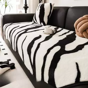 Диванная подушка специальной формы, осенние и зимние плюшевые нескользящие подушки для сидения, высококачественный тканевый чехол для дивана 90*90cm