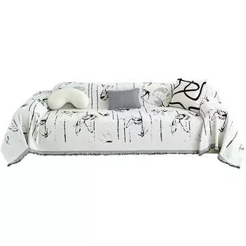 Диванное полотенце, легкий роскошный высококачественный чехол для диванной подушки из шенилла, одеяло, полный комплект, универсальный чехол 110*110cm