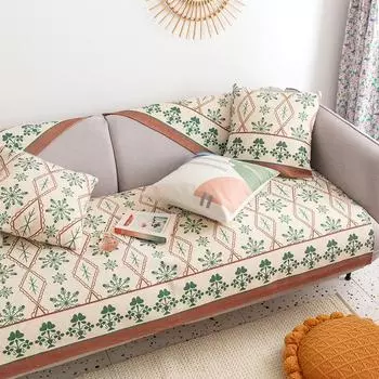 Диванные подушки из хлопка и льна в этническом стиле, подушки на все времена года, богемные подушки для сидений, чехлы на диваны, полотенца 65*70cm