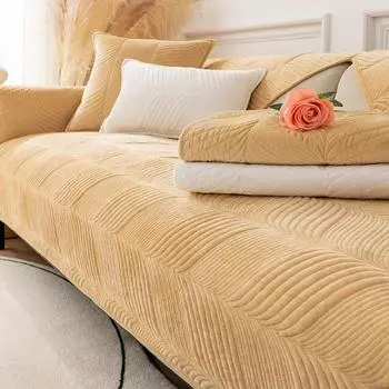 Диванные подушки не скользят зимой, плюшевые подушки, чехлы на спинку, четырехсезонные чехлы для диванов, чехлы на подлокотники 70*70cm