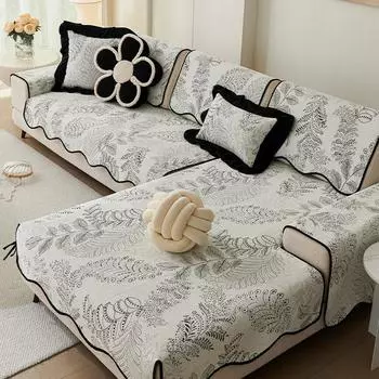 Диваны для гостиной Нескользящие Цветы Чехлы для диванов Подушки для диванов Чехлы для ковриков Чехлы для диванов 70X70cm 1pc