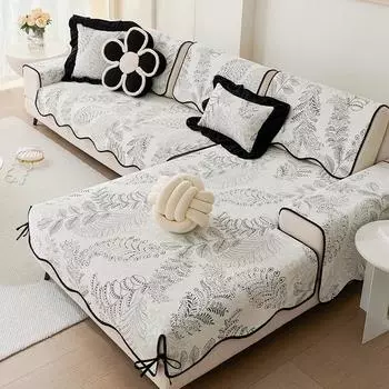 Диваны для гостиной Нескользящие Цветы Чехлы для диванов Подушки для диванов Чехлы для ковриков Чехлы для диванов 70X70