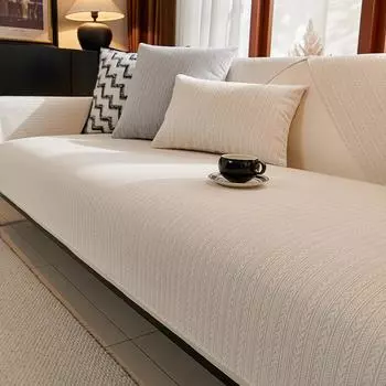 Диваны для гостиной Нескользящие однотонные чехлы для диванов из шенилла Подушки для диванов Коврики Чехлы для диванов Чехлы для диванов 70X70