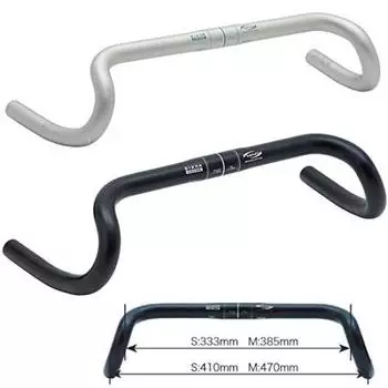 DIXNA Cross Bandy 26 Bar Clamp Drop Handle Soft V23P032 Soft Black Diameter 26.0mm Color/Size BK/M